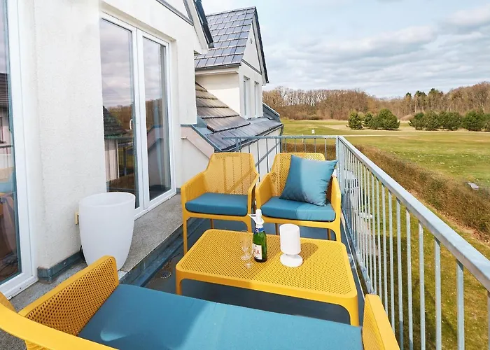 Fleesentraum Seeadler Grand Maisonette - Fuer Golfer Und Familien - Sauna Kamin Balkon Nintendo - Hunde Willkommen!